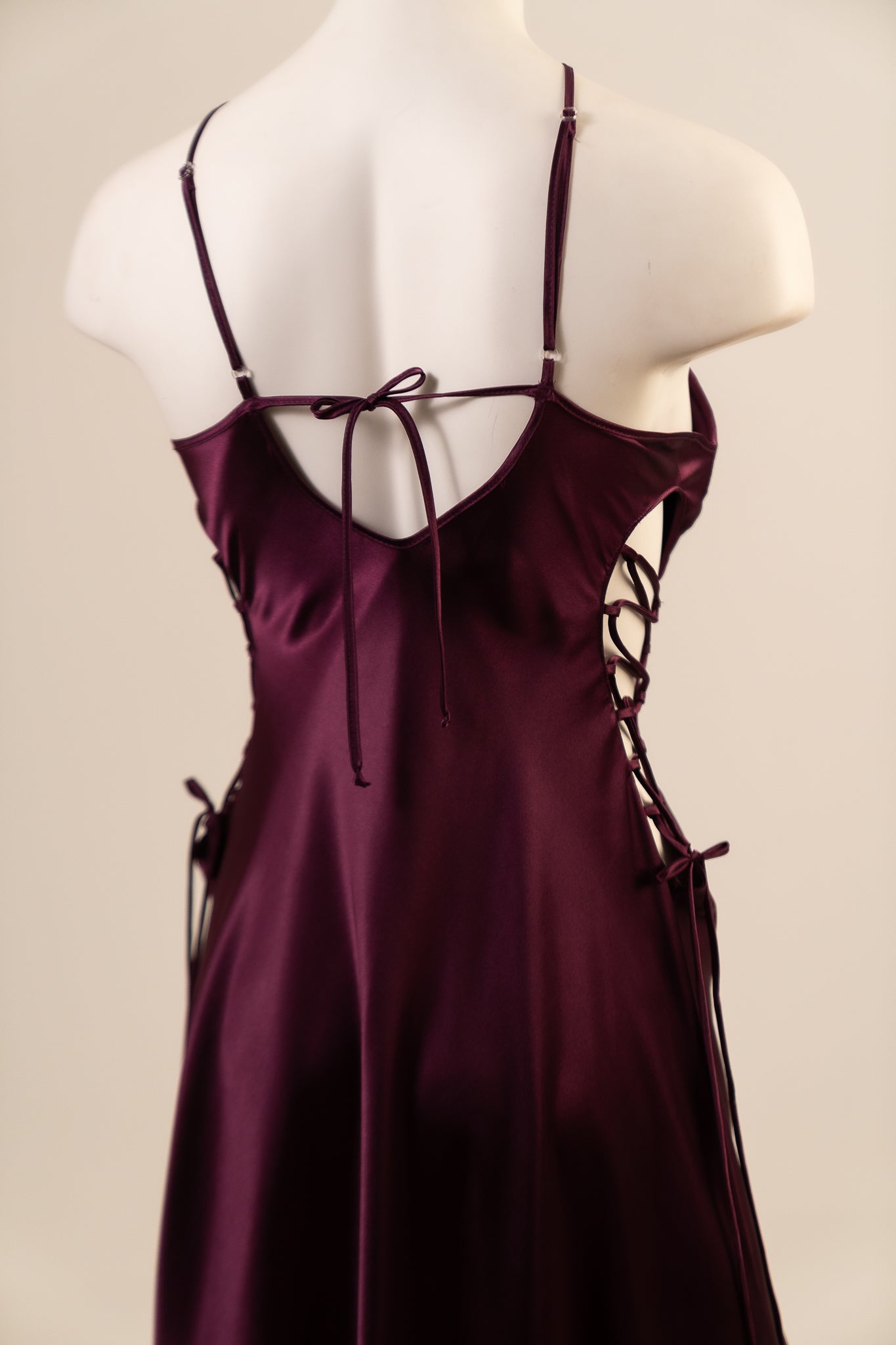 Long Satin Night Dress 2943