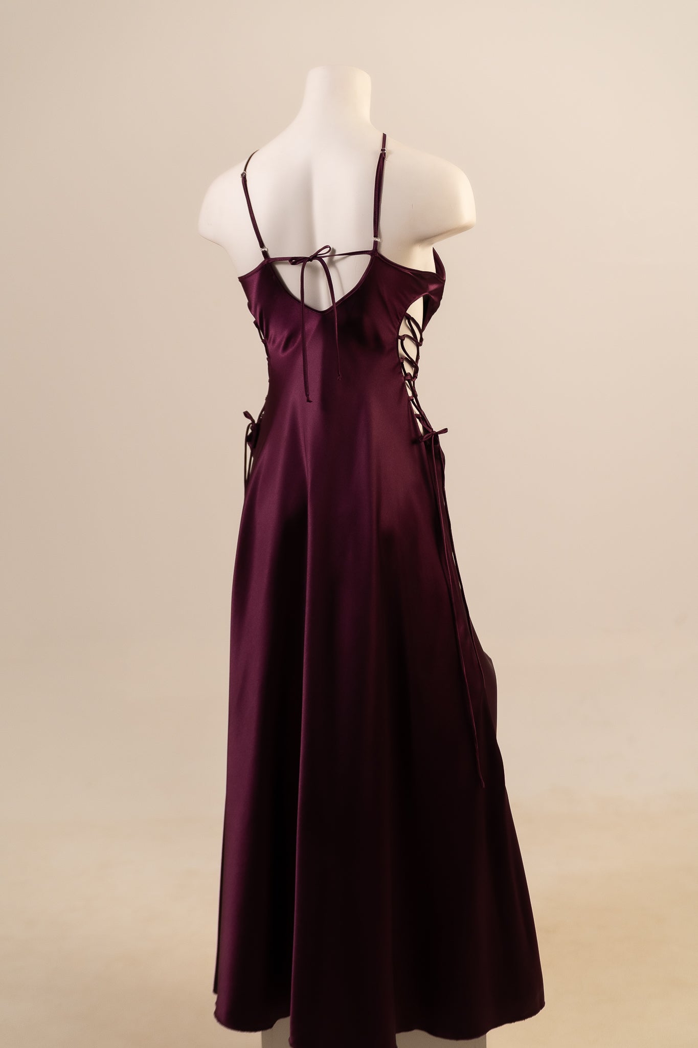 Long Satin Night Dress 2943