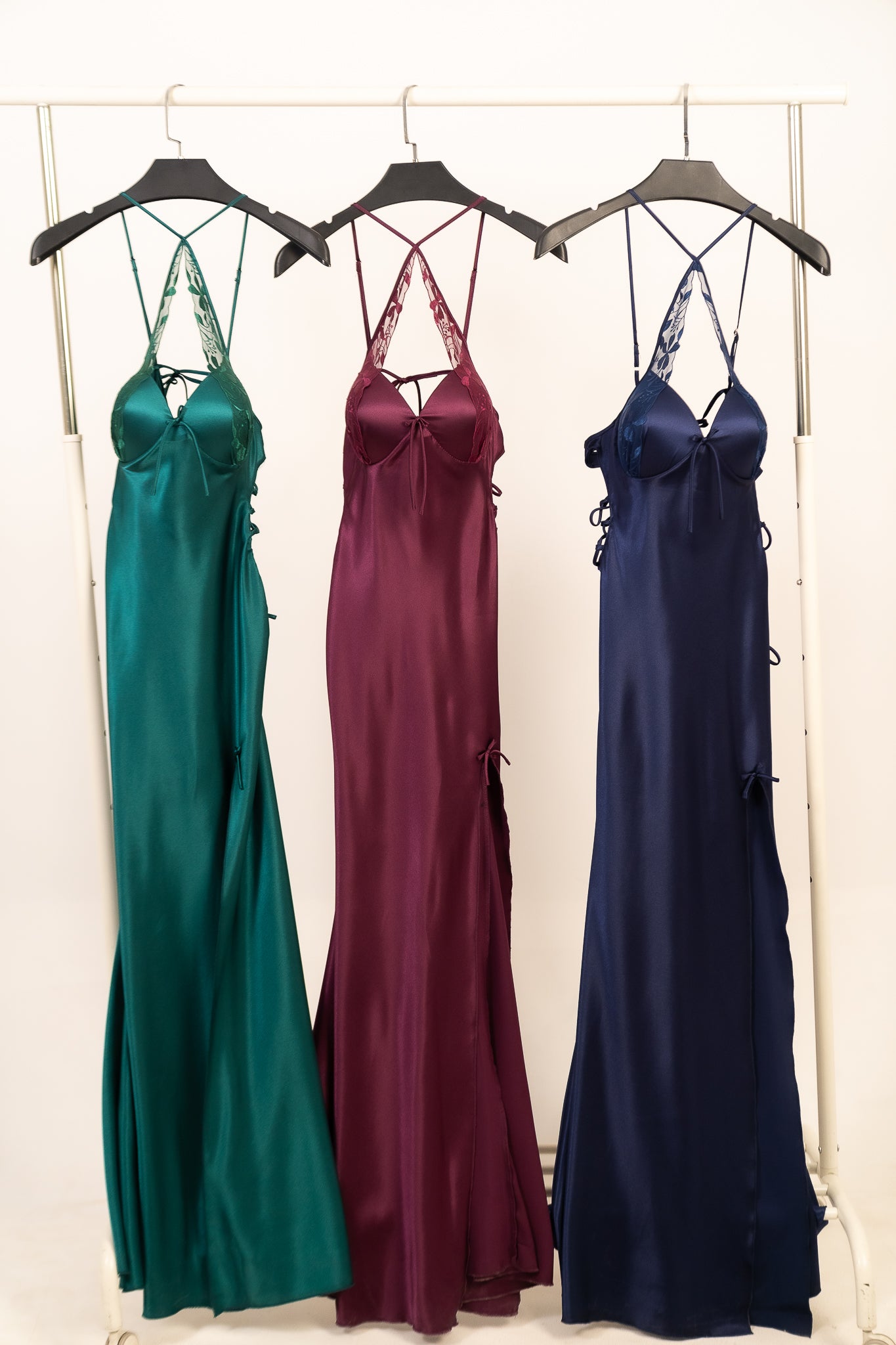 Long Satin Night Dress 2943