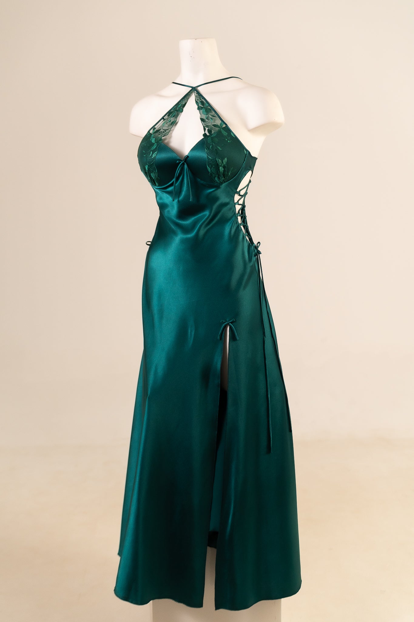 Long Satin Night Dress 2943