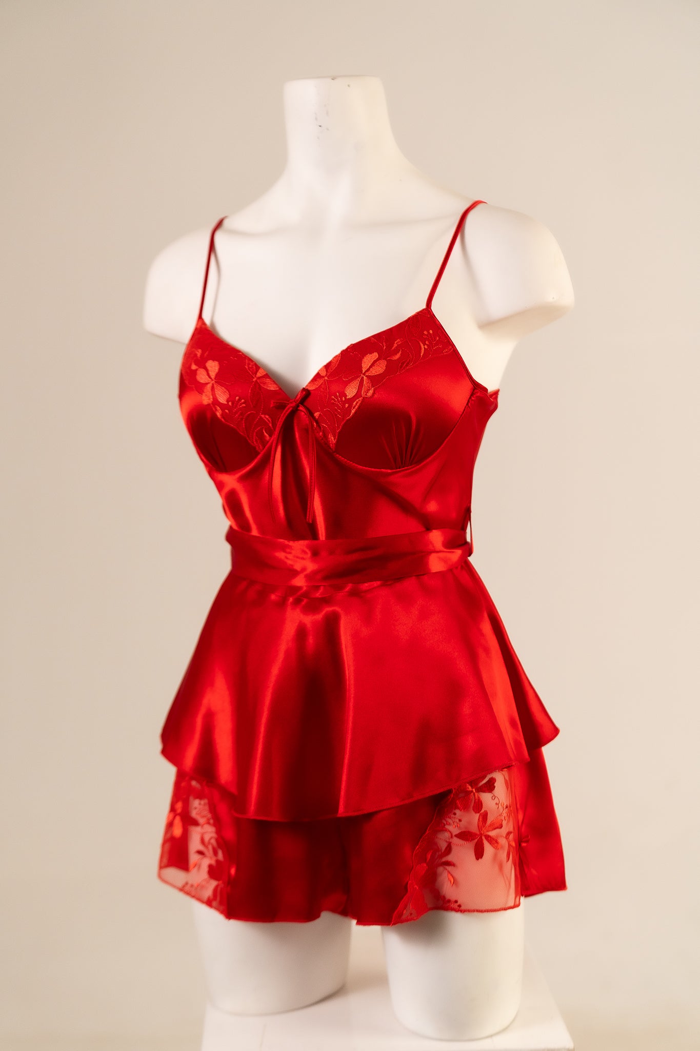 Pajama Satin Short 3585