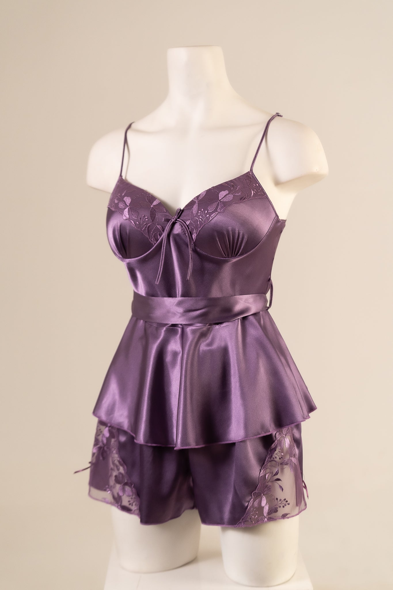 Pajama Satin Short 3585