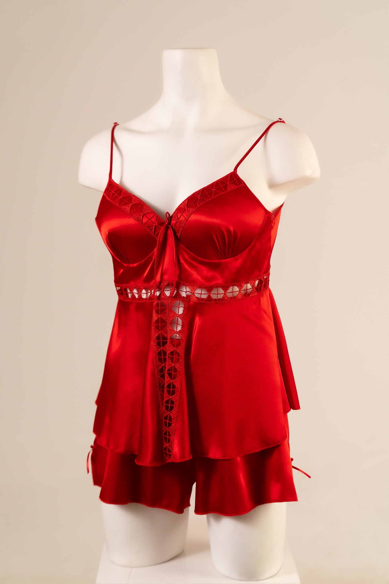 Pajama Satin Short 3693