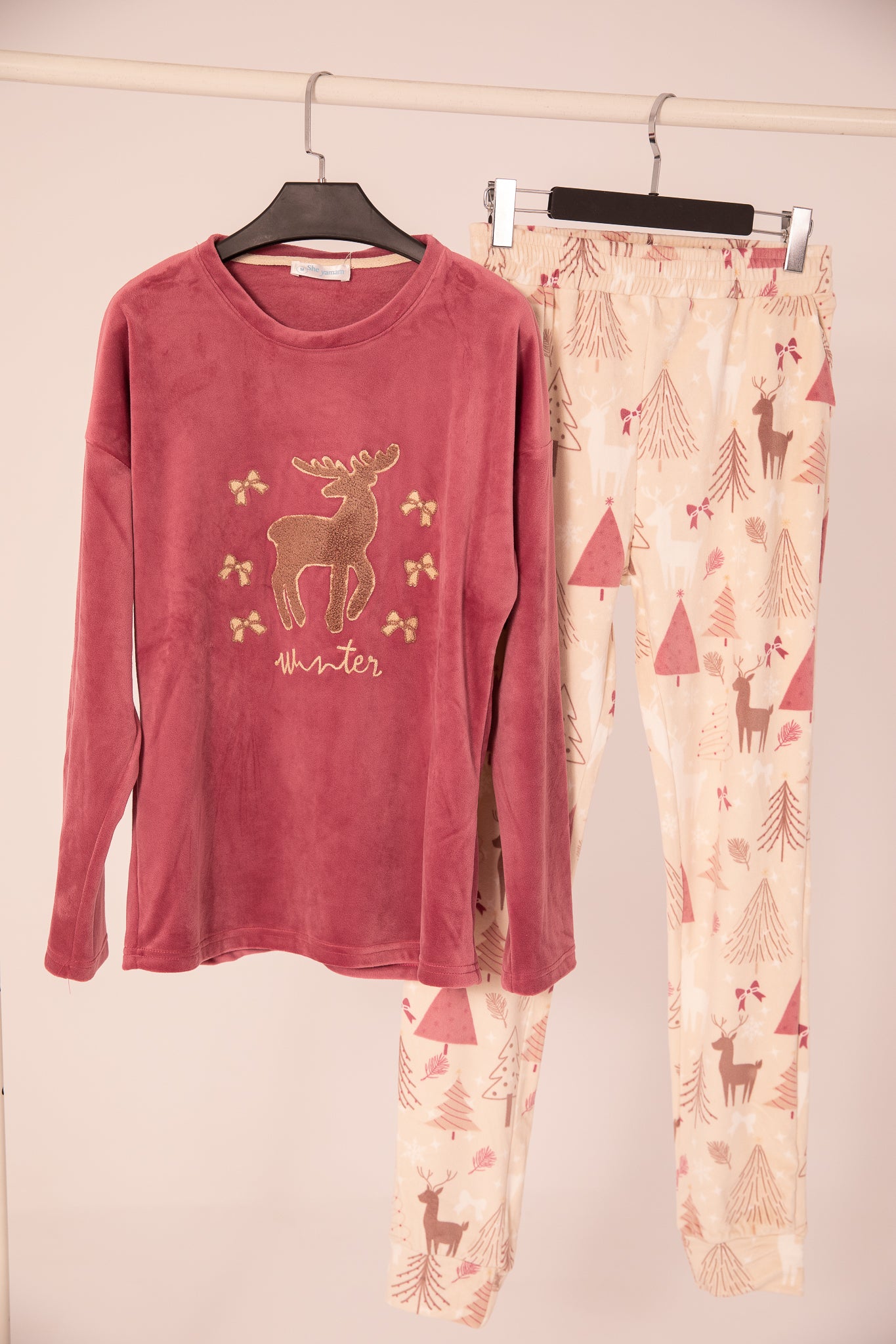 Deer Velvet pajama 16748