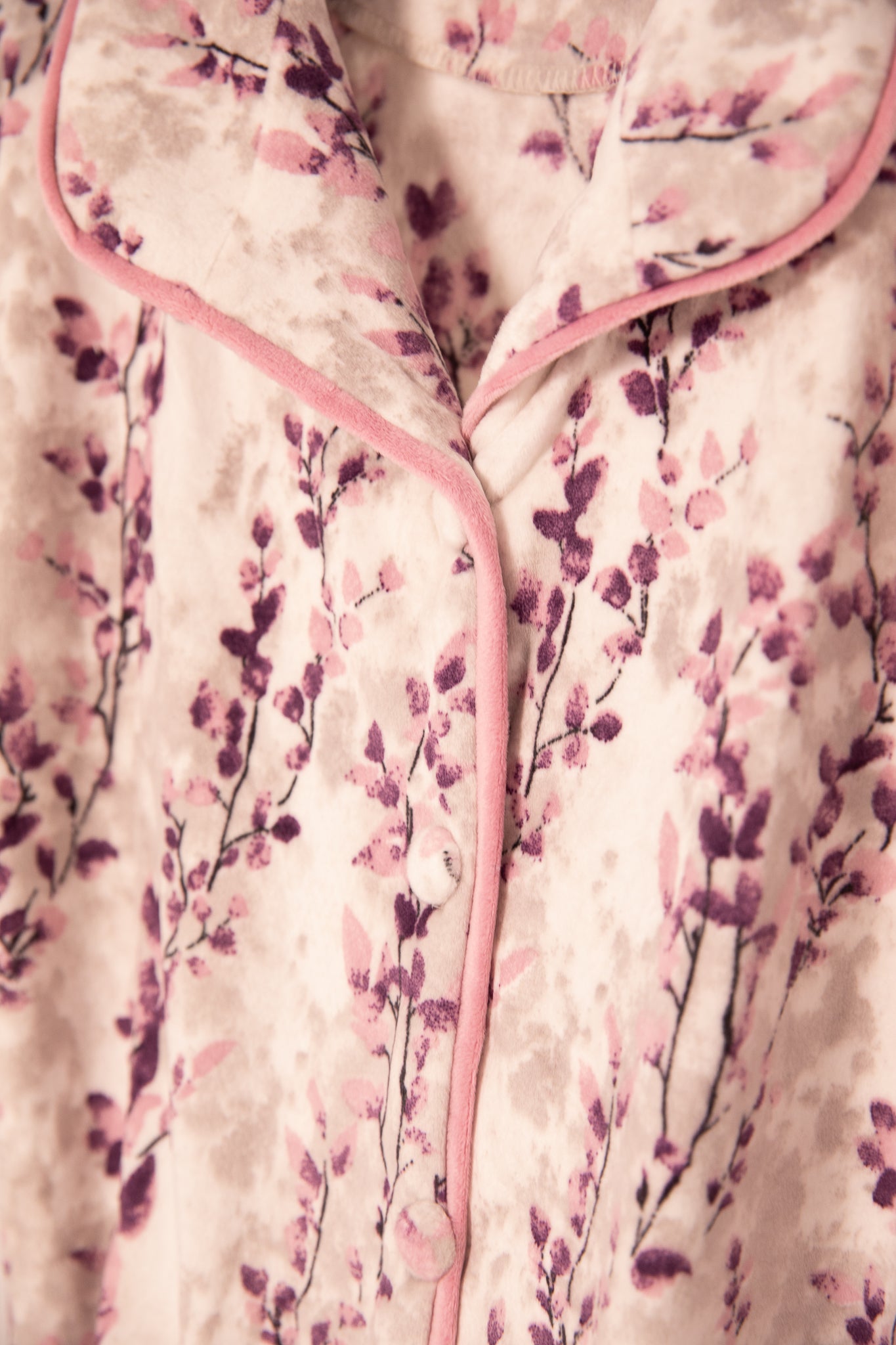 pajama buttons velvet 9074