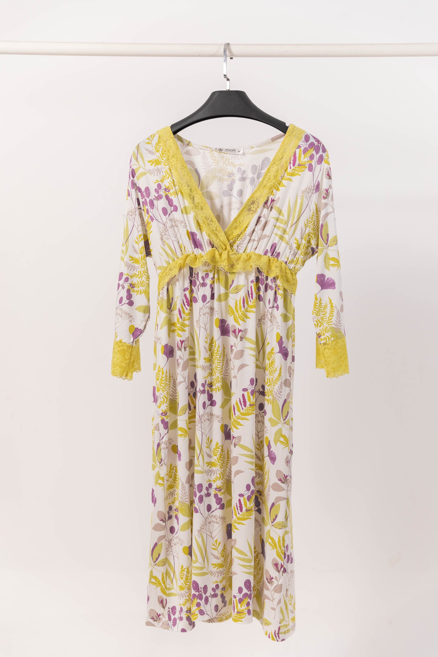 Flower Long Sleeve Sleepshirt 2627