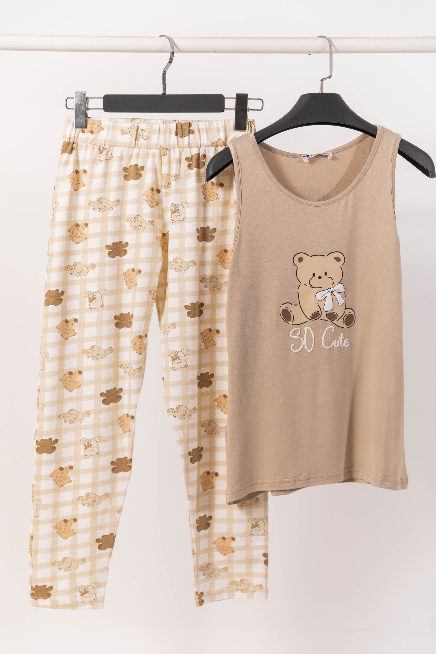 Teddy Short-pants Pajama Cut 7861