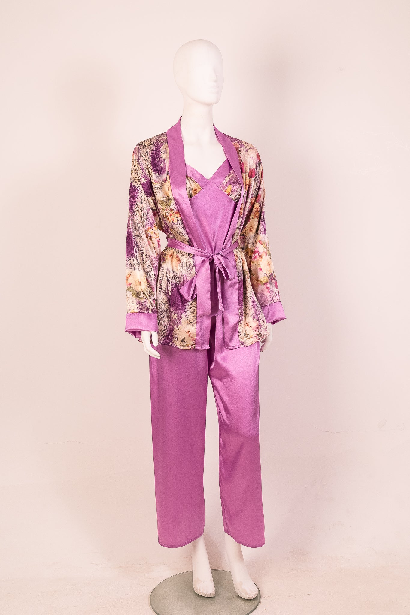 Pajama Satin 3pc 147162