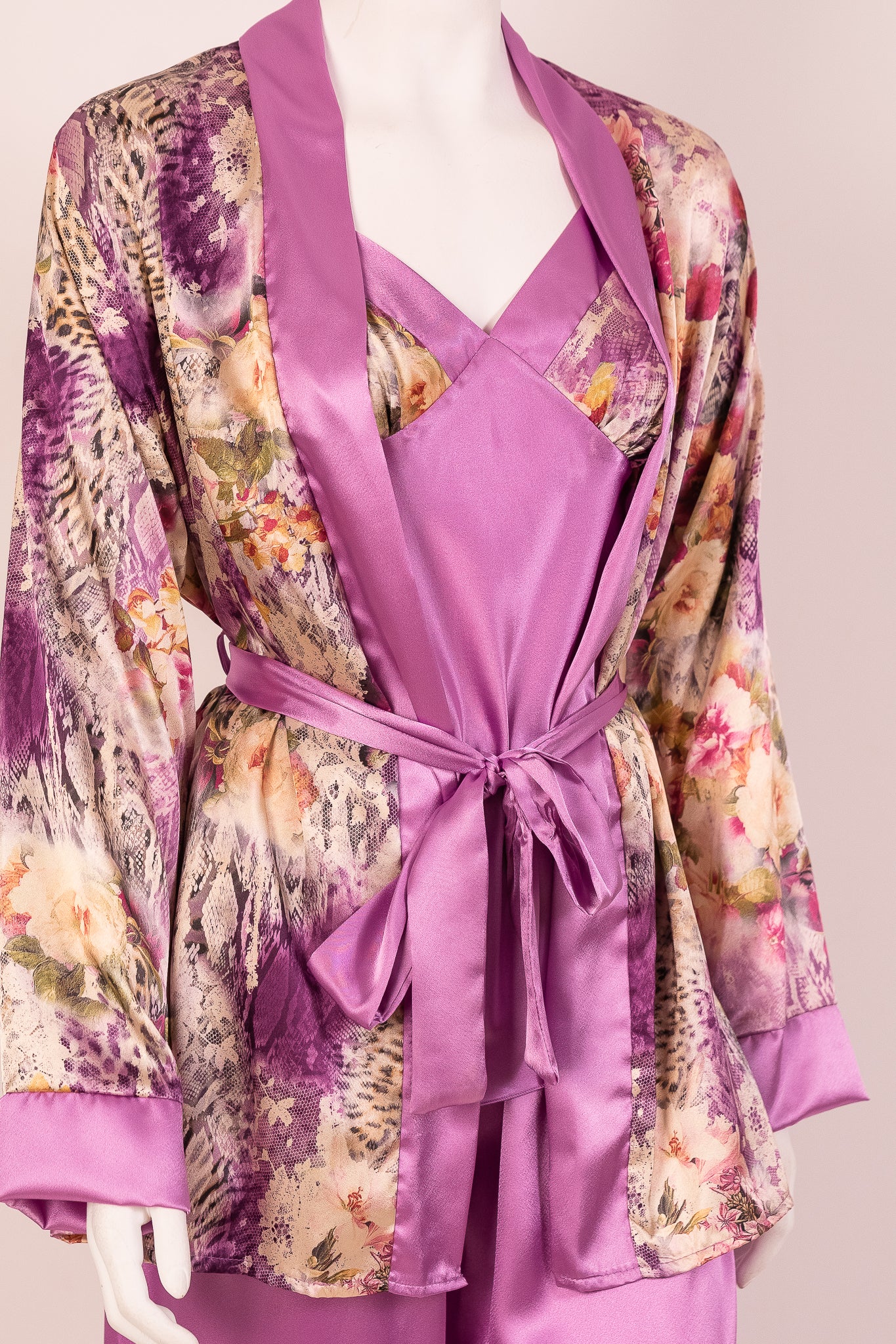 Pajama Satin 3pc 147162