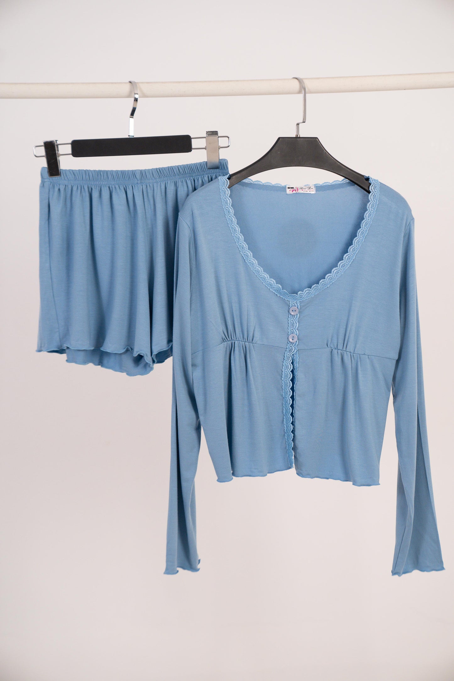 Pajama Crop-Top & Short's 7829