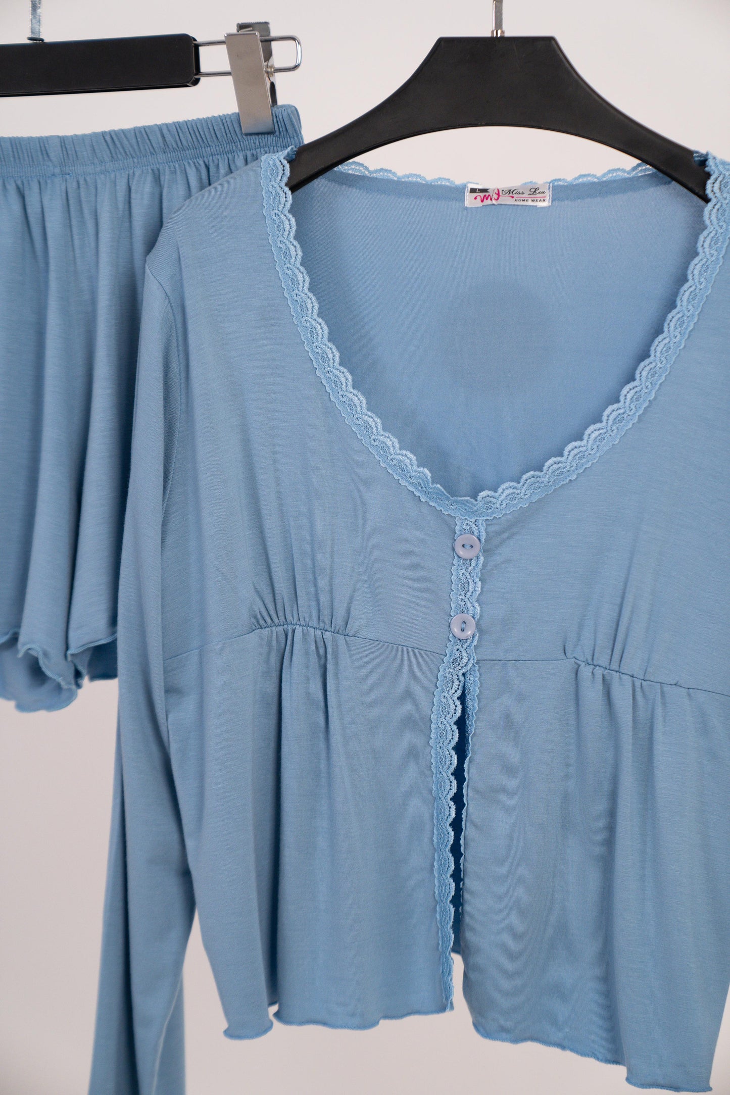 Pajama Crop-Top & Short's 7829