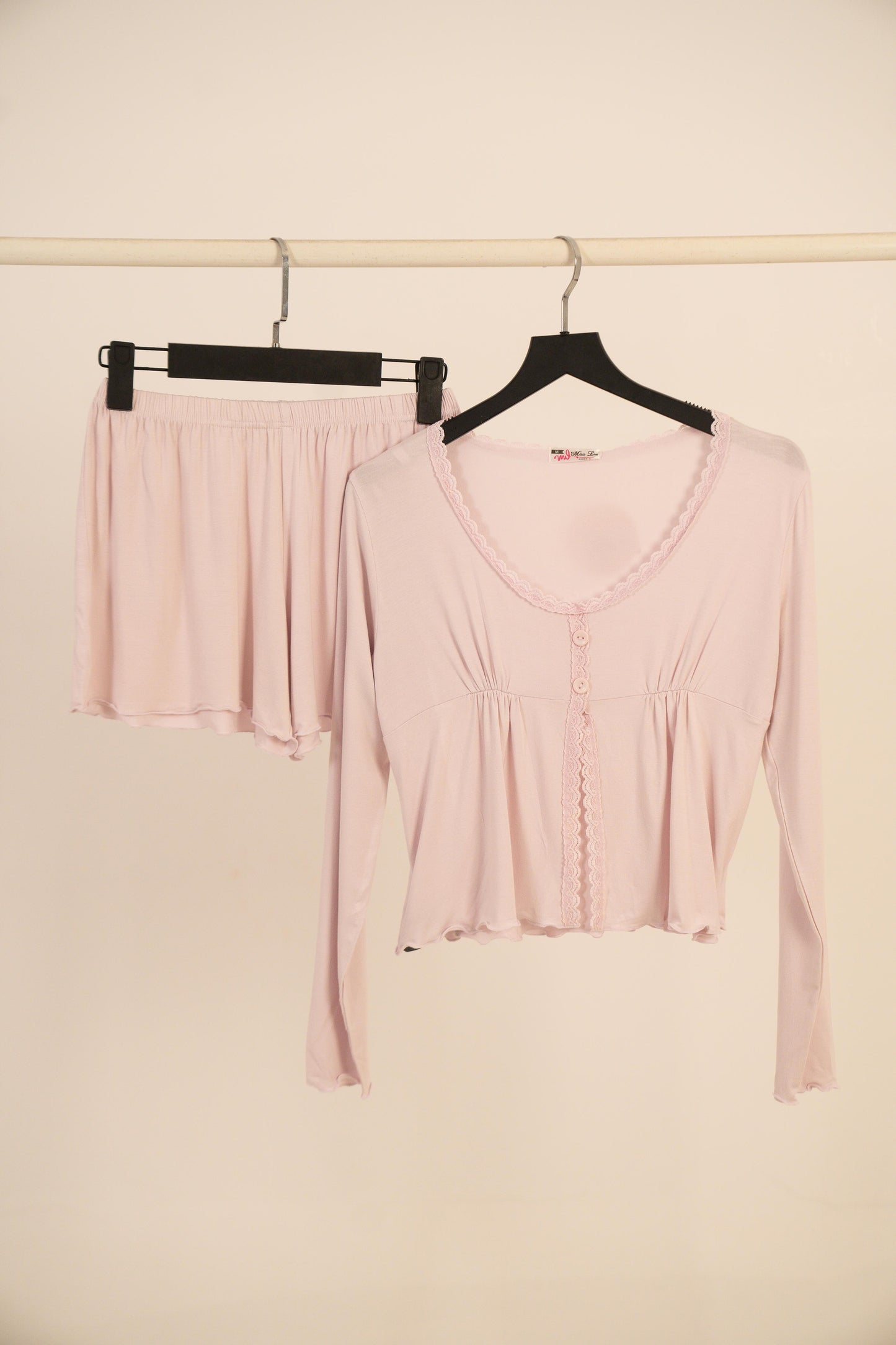 Pajama Crop-Top & Short's 7829
