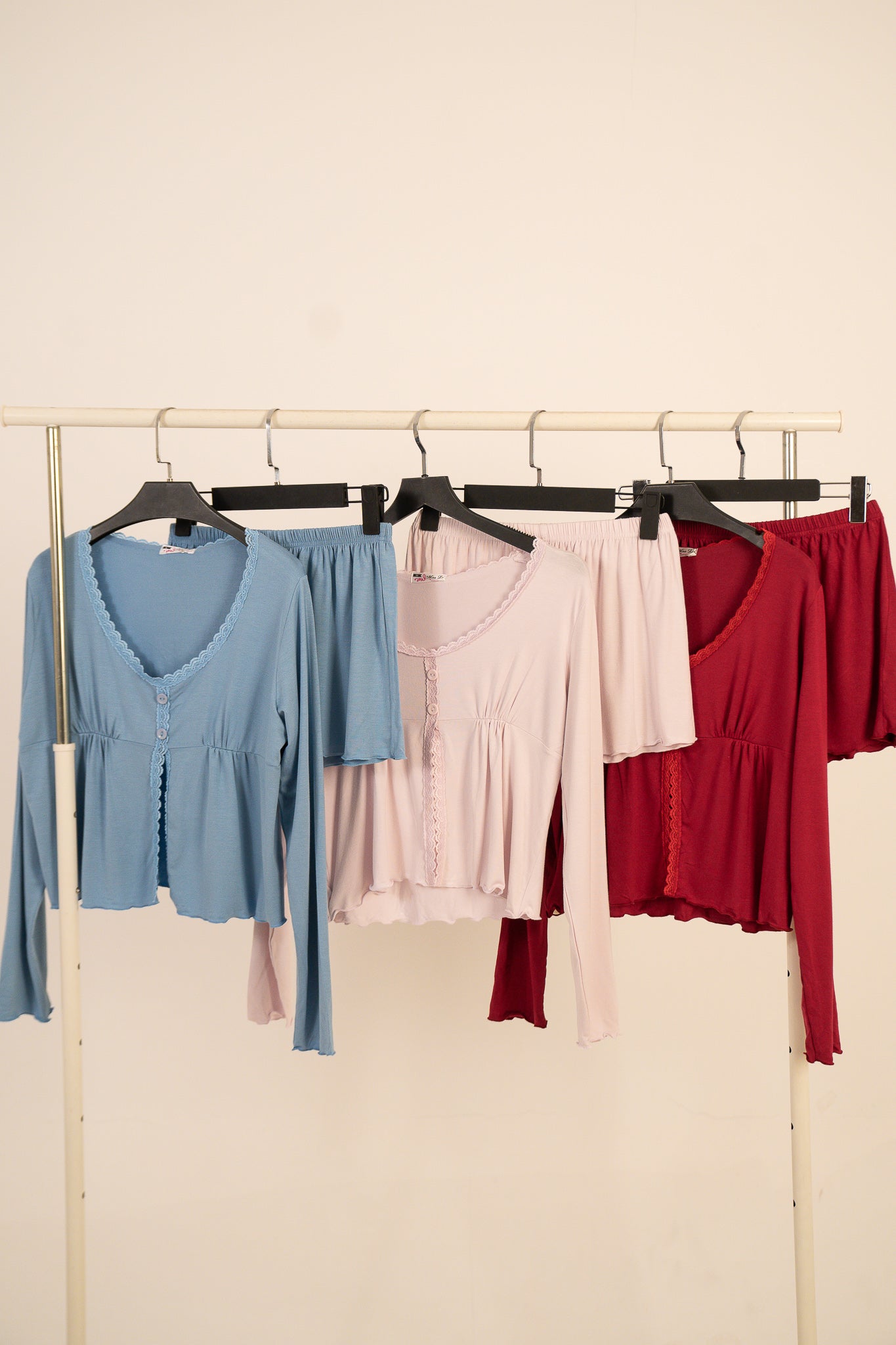 Pajama Crop-Top & Short's 7829