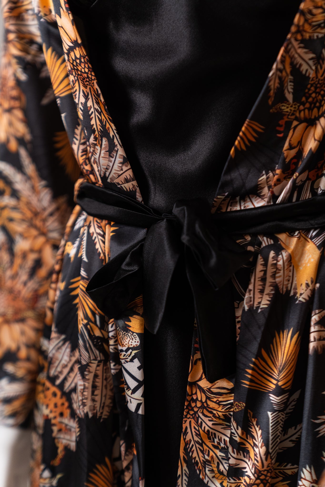 Robe Satin Flower 8332