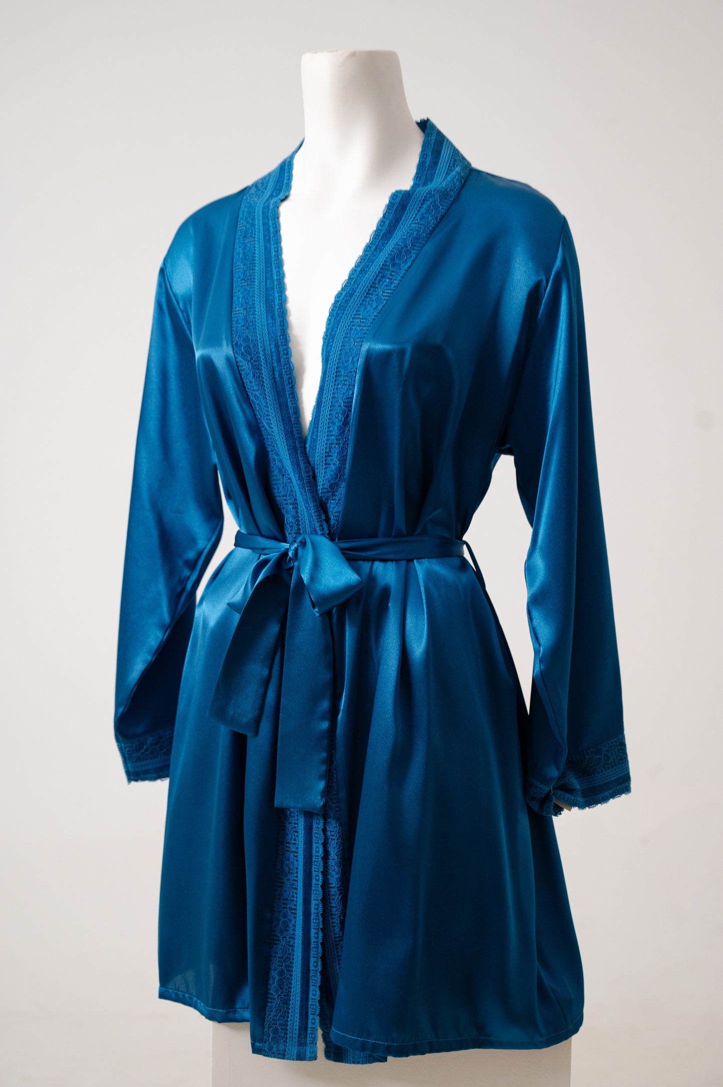 Short Robe Satin 632