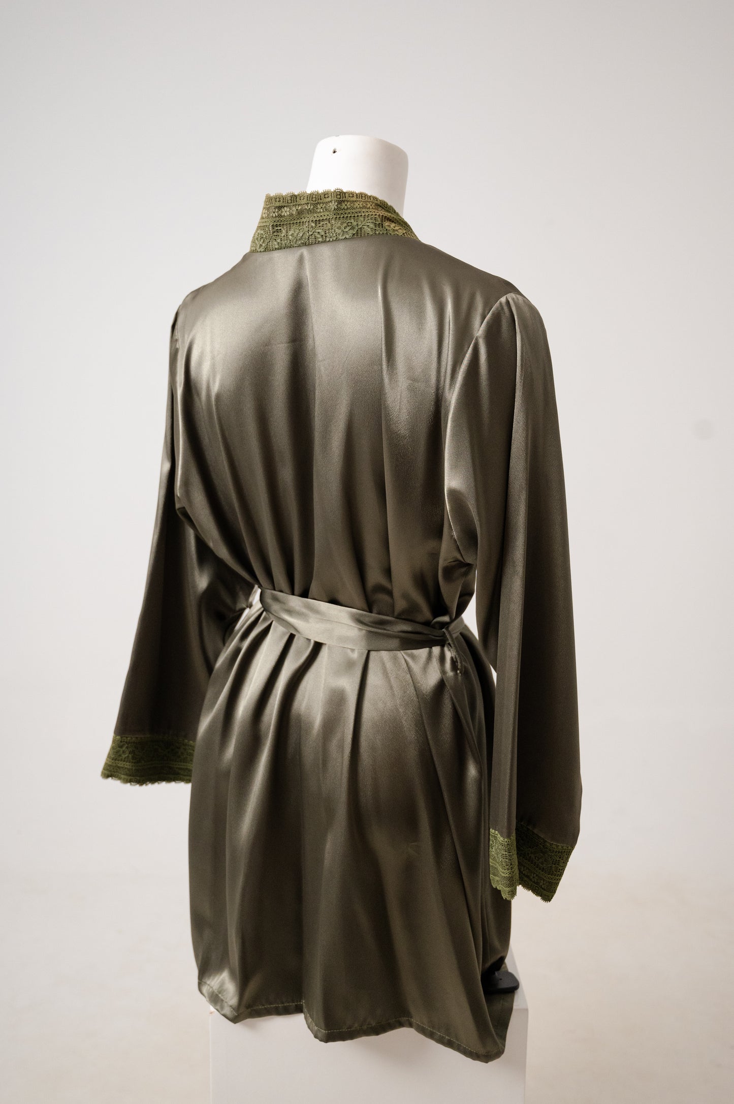 Short Robe Satin 632
