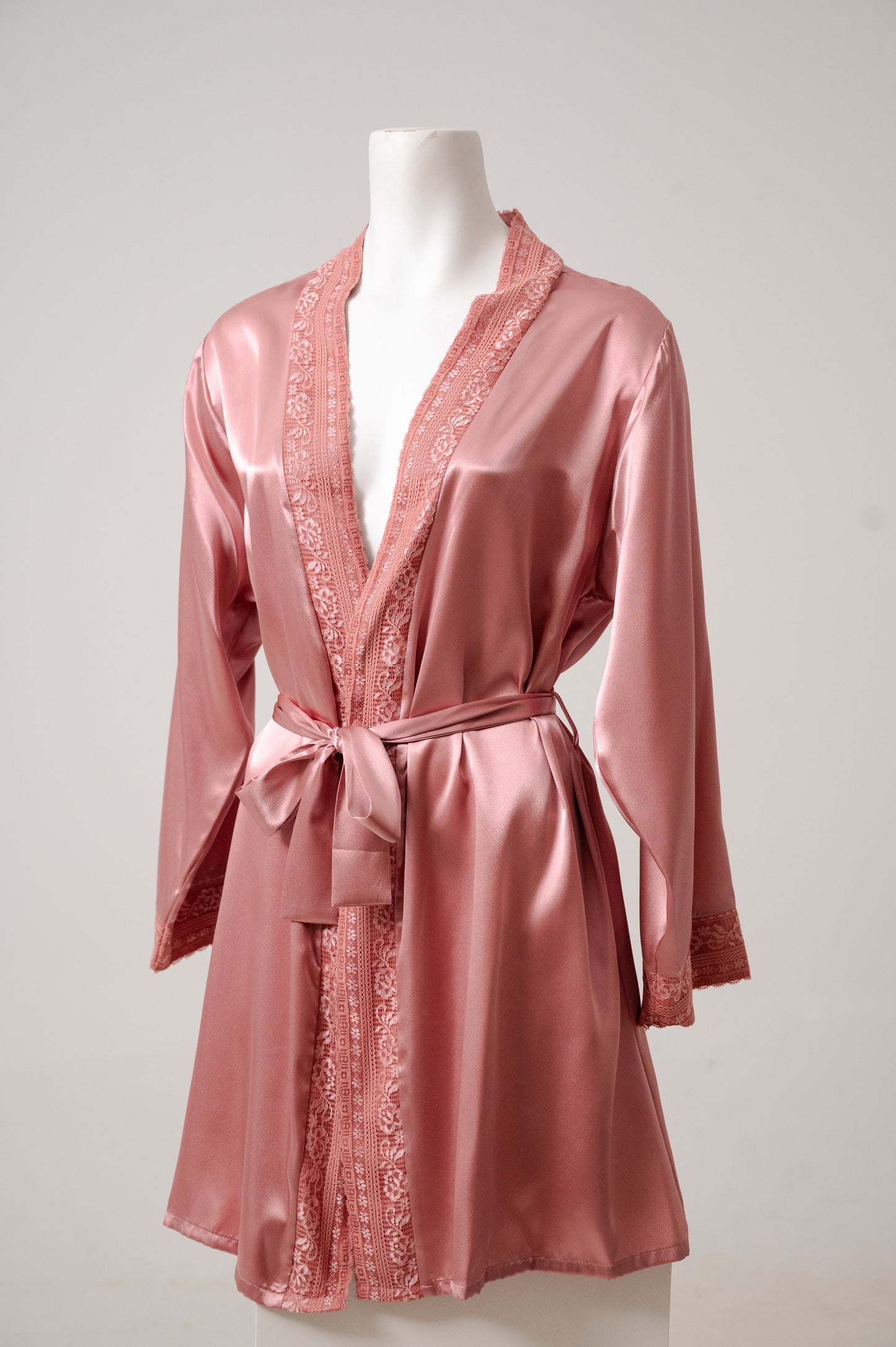 Short Robe Satin 632