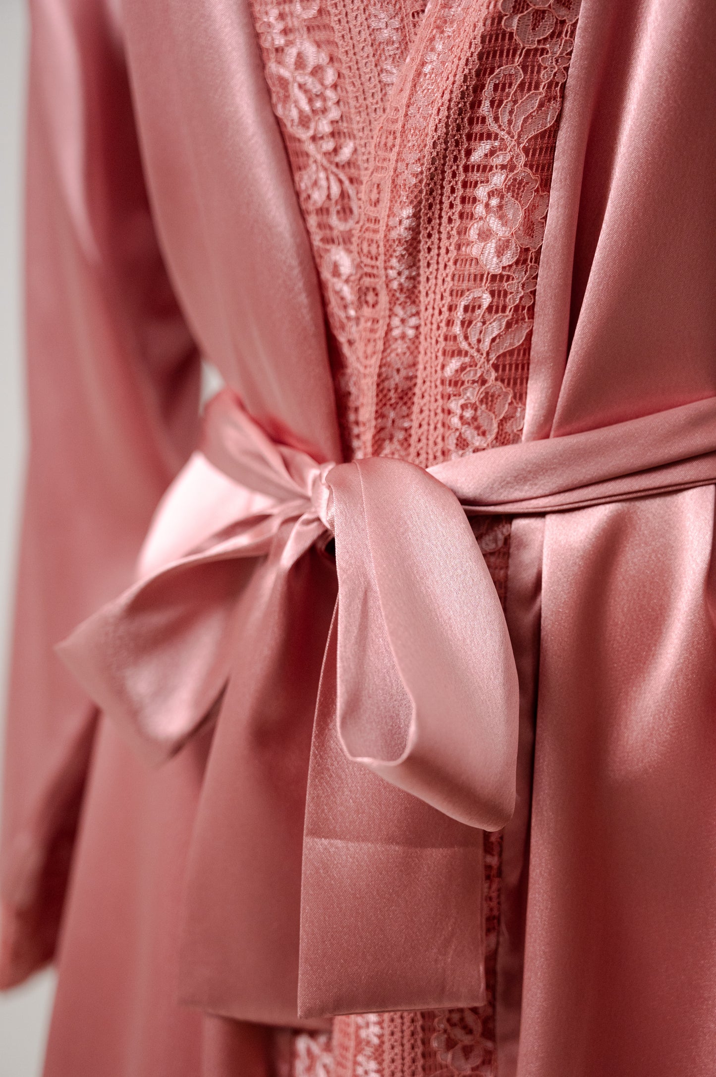 Short Robe Satin 632