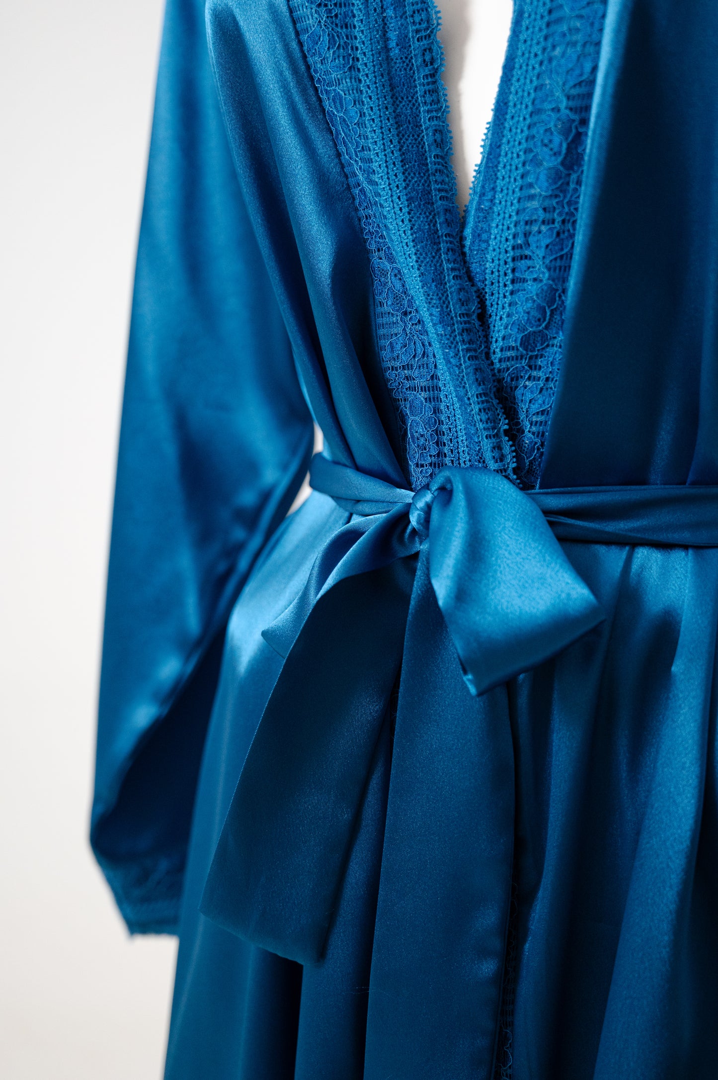 Short Robe Satin 632