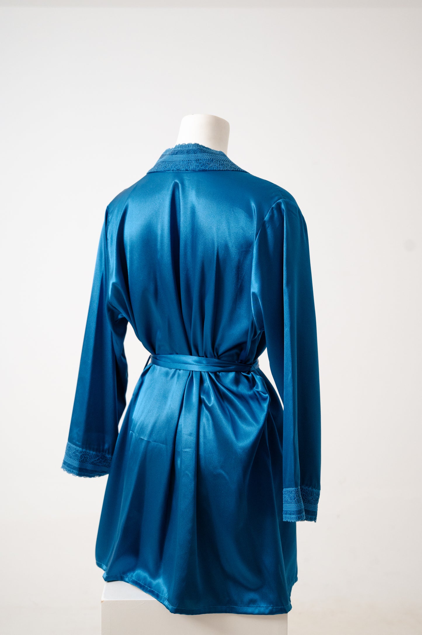Short Robe Satin 632