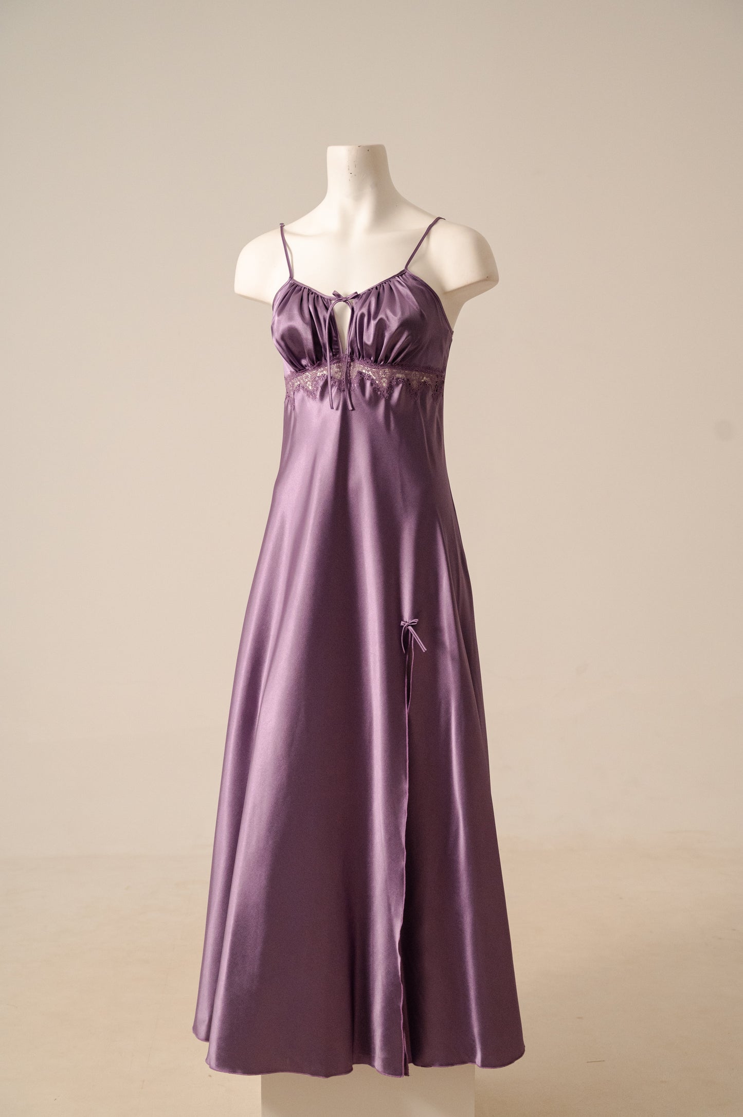 Long satin Night Dress 2749
