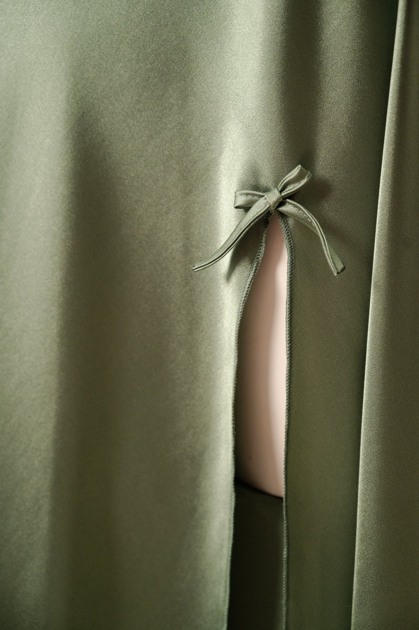 Long satin Night Dress 2749