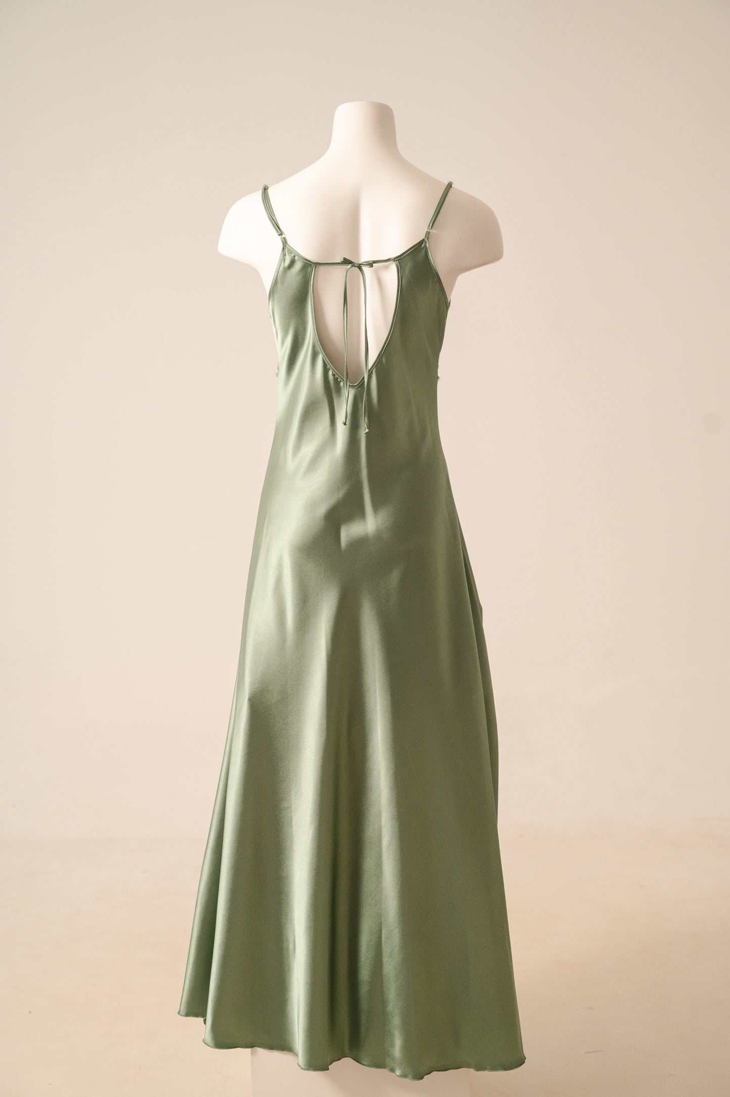 Long satin Night Dress 2749