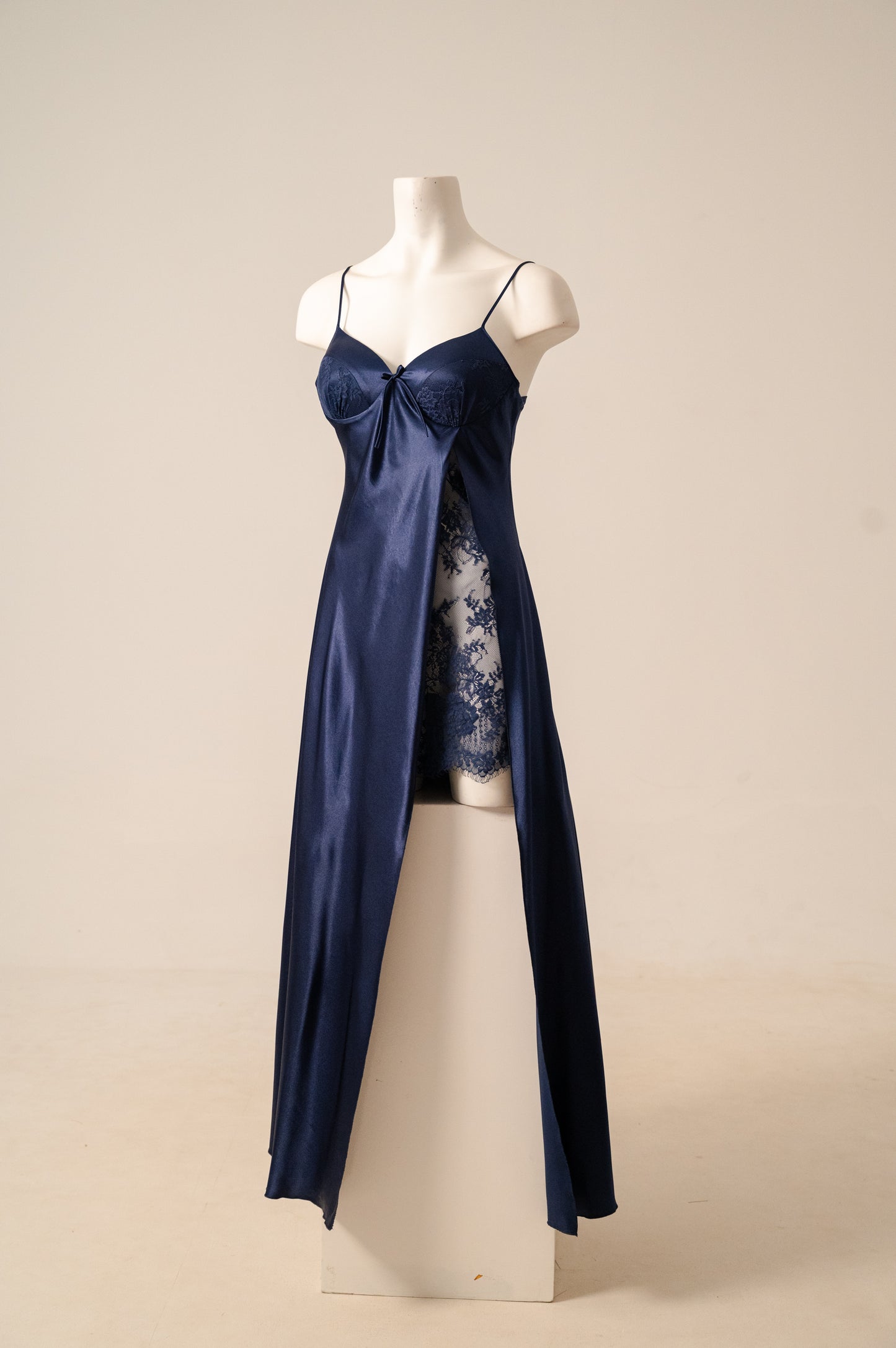 Long Satin Night Dress 2554