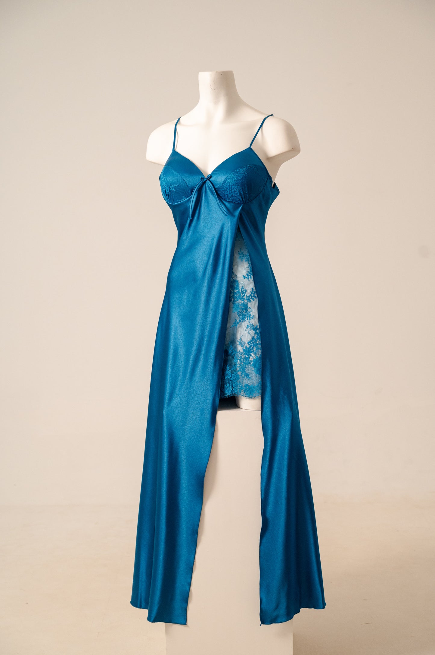 Long Satin Night Dress 2554