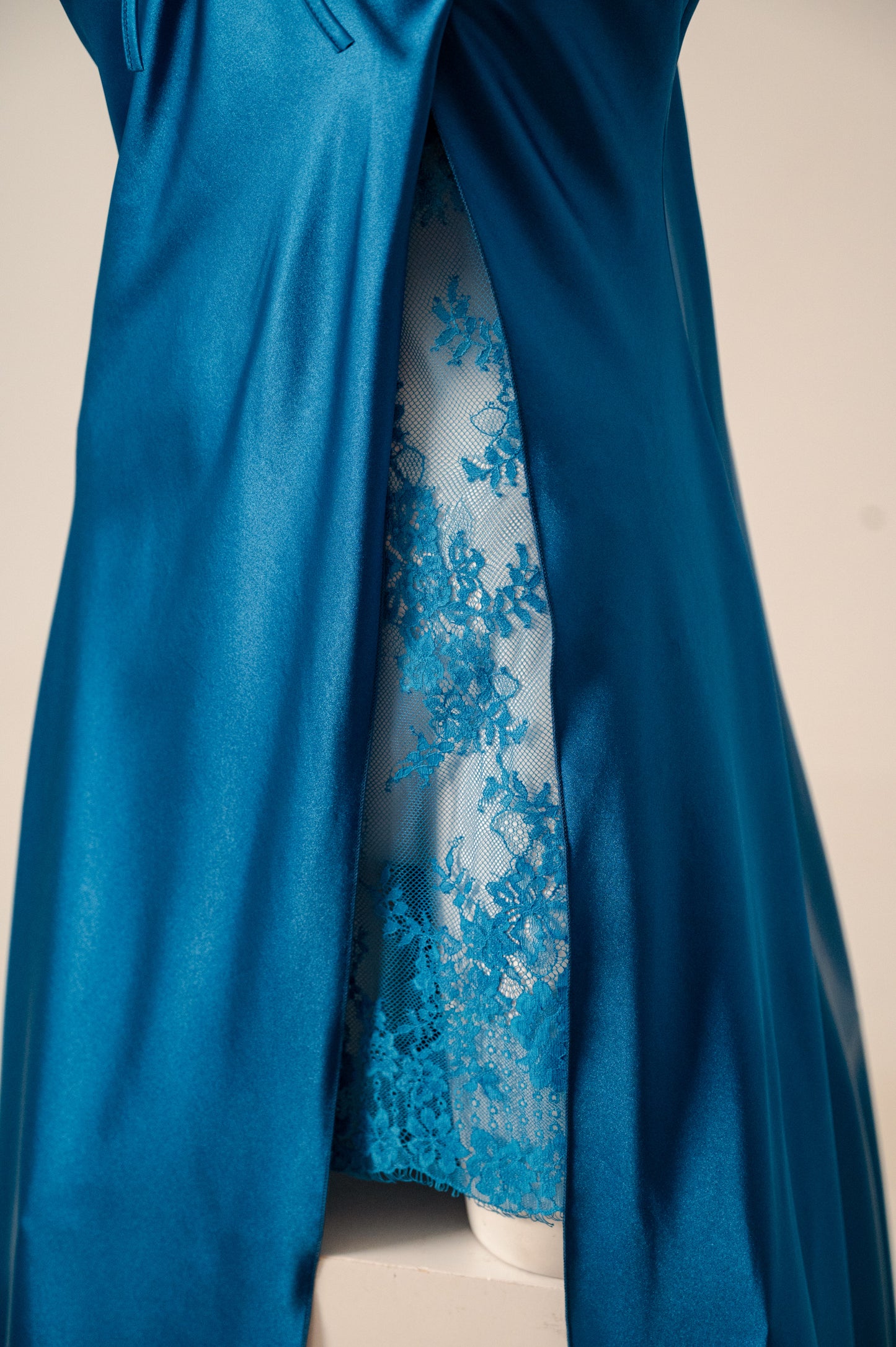 Long Satin Night Dress 2554