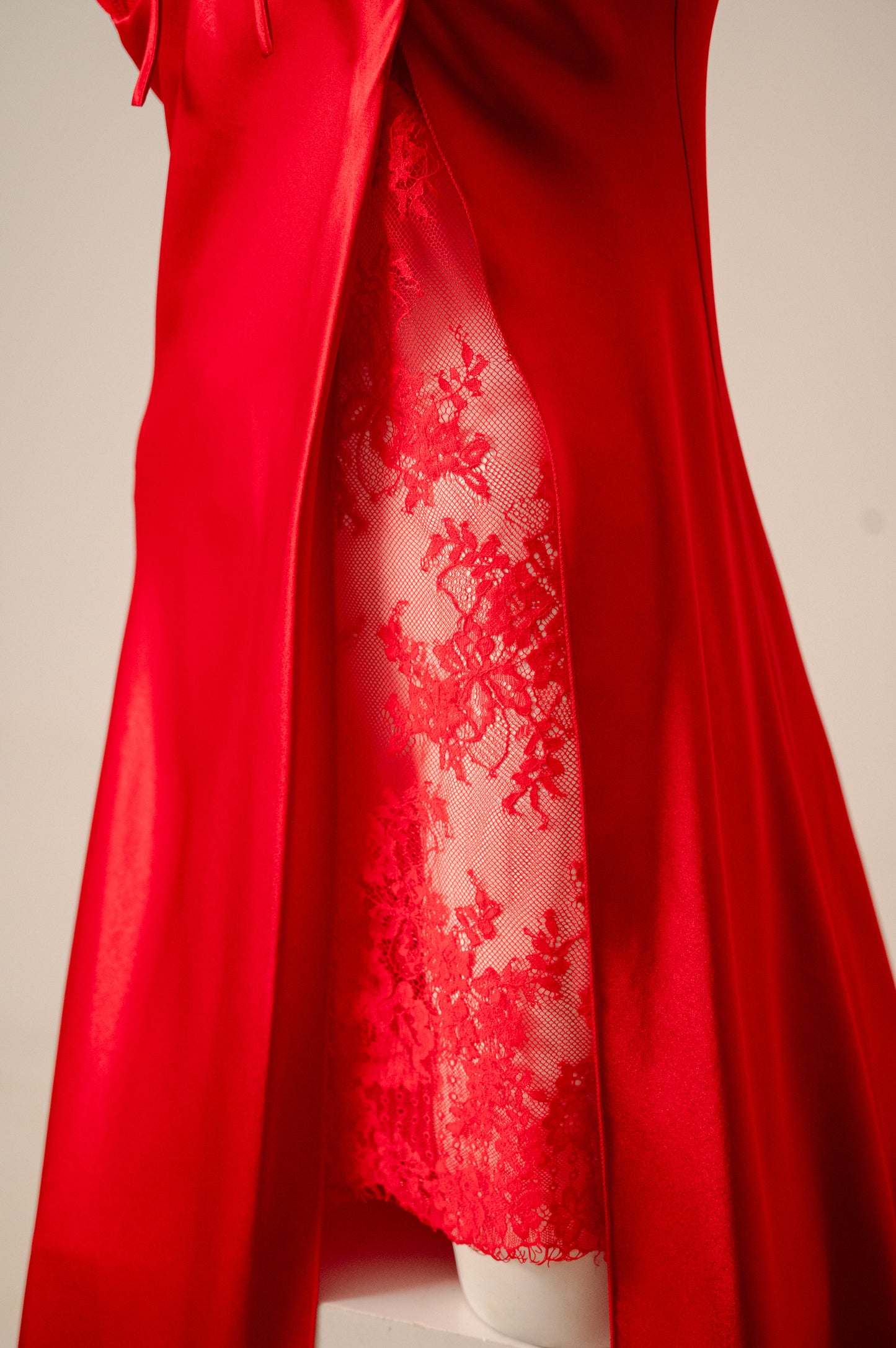 Long Satin Night Dress 2554