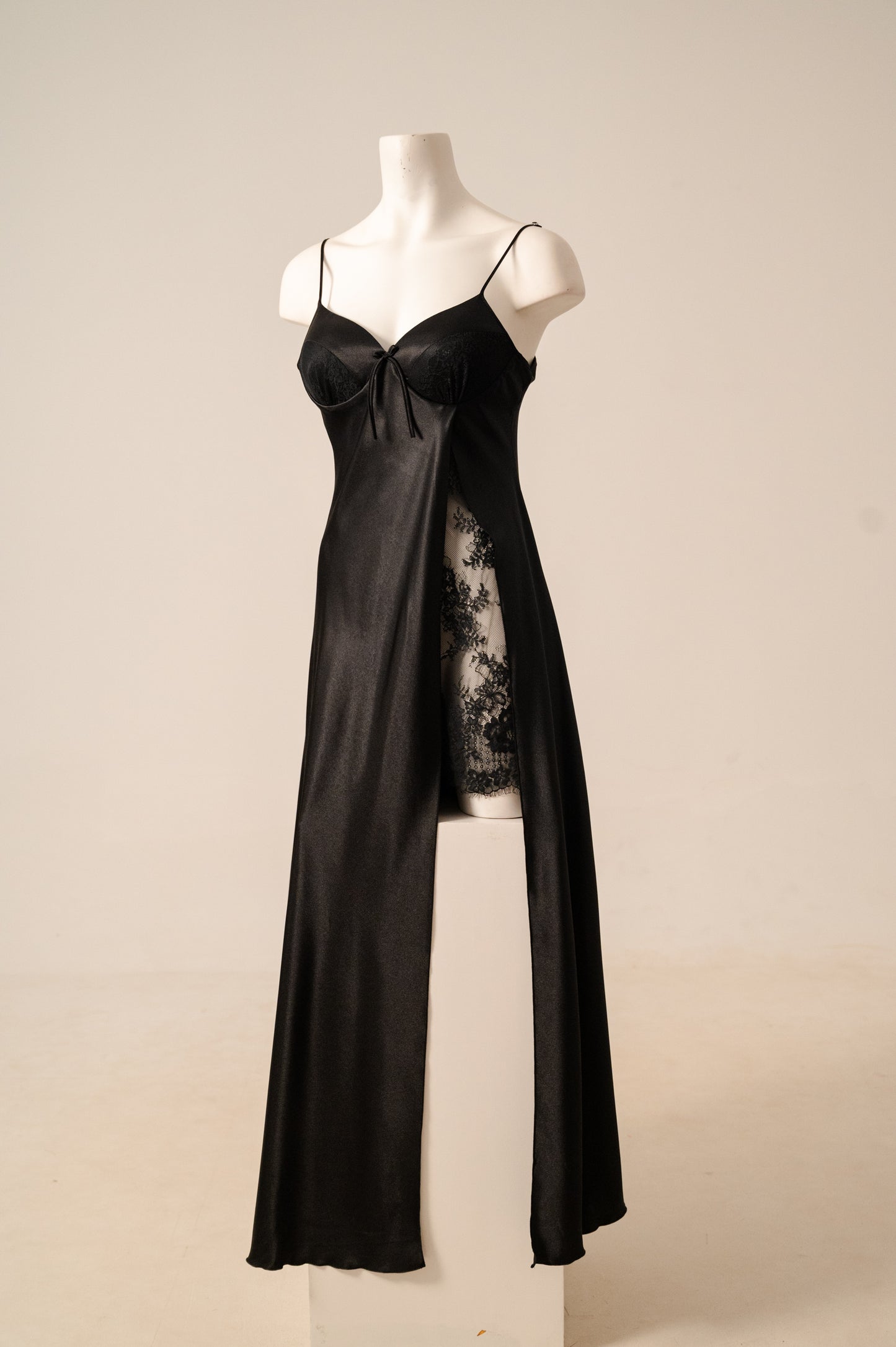 Long Satin Night Dress 2554