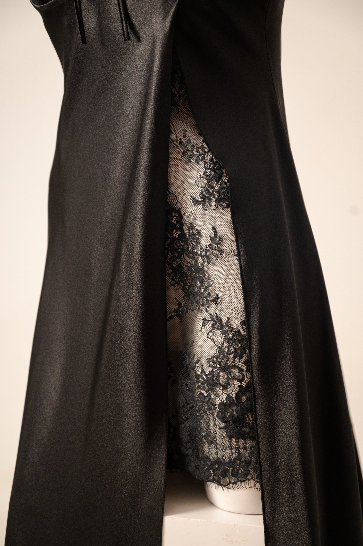 Long Satin Night Dress 2554