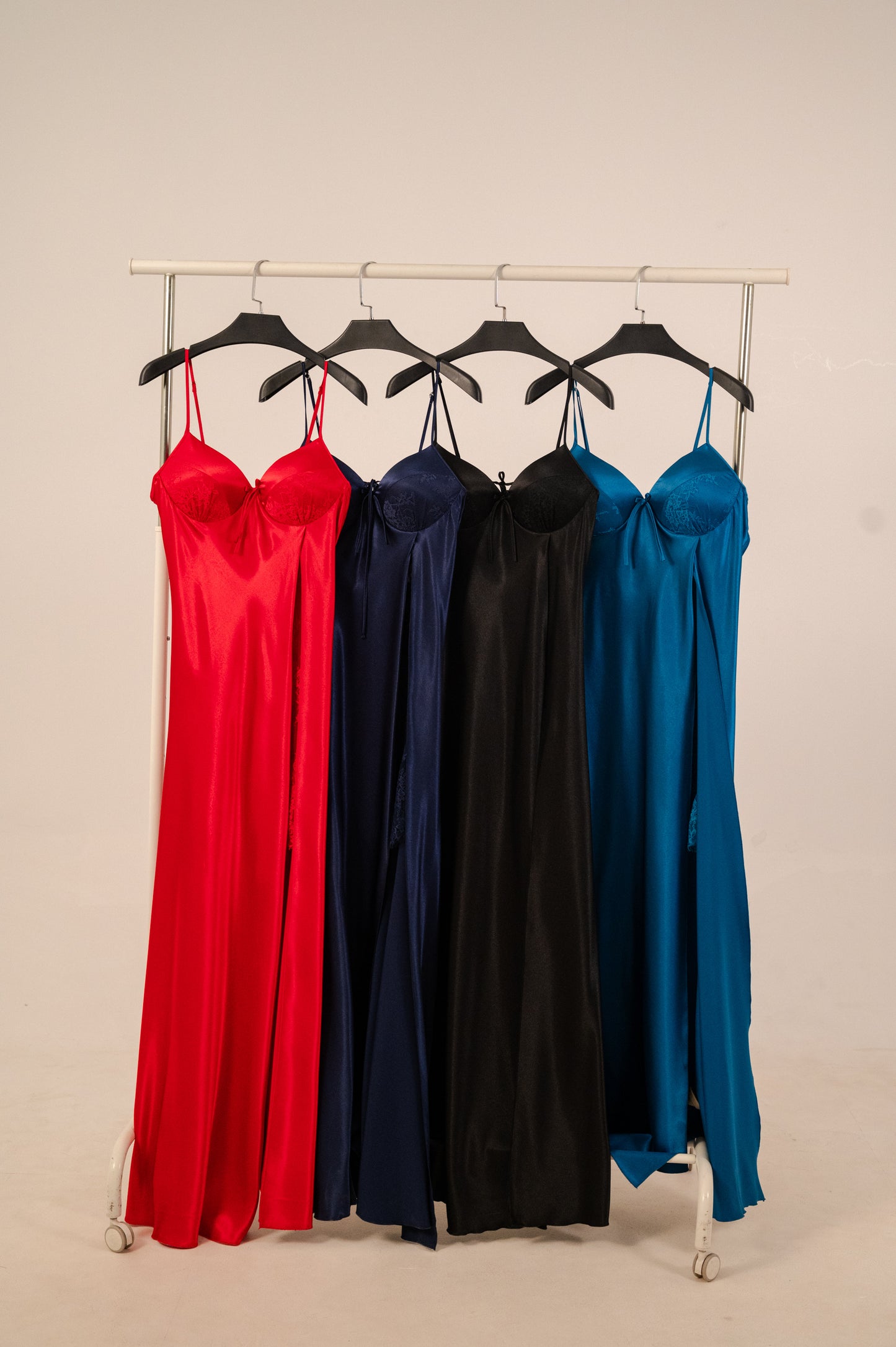 Long Satin Night Dress 2554