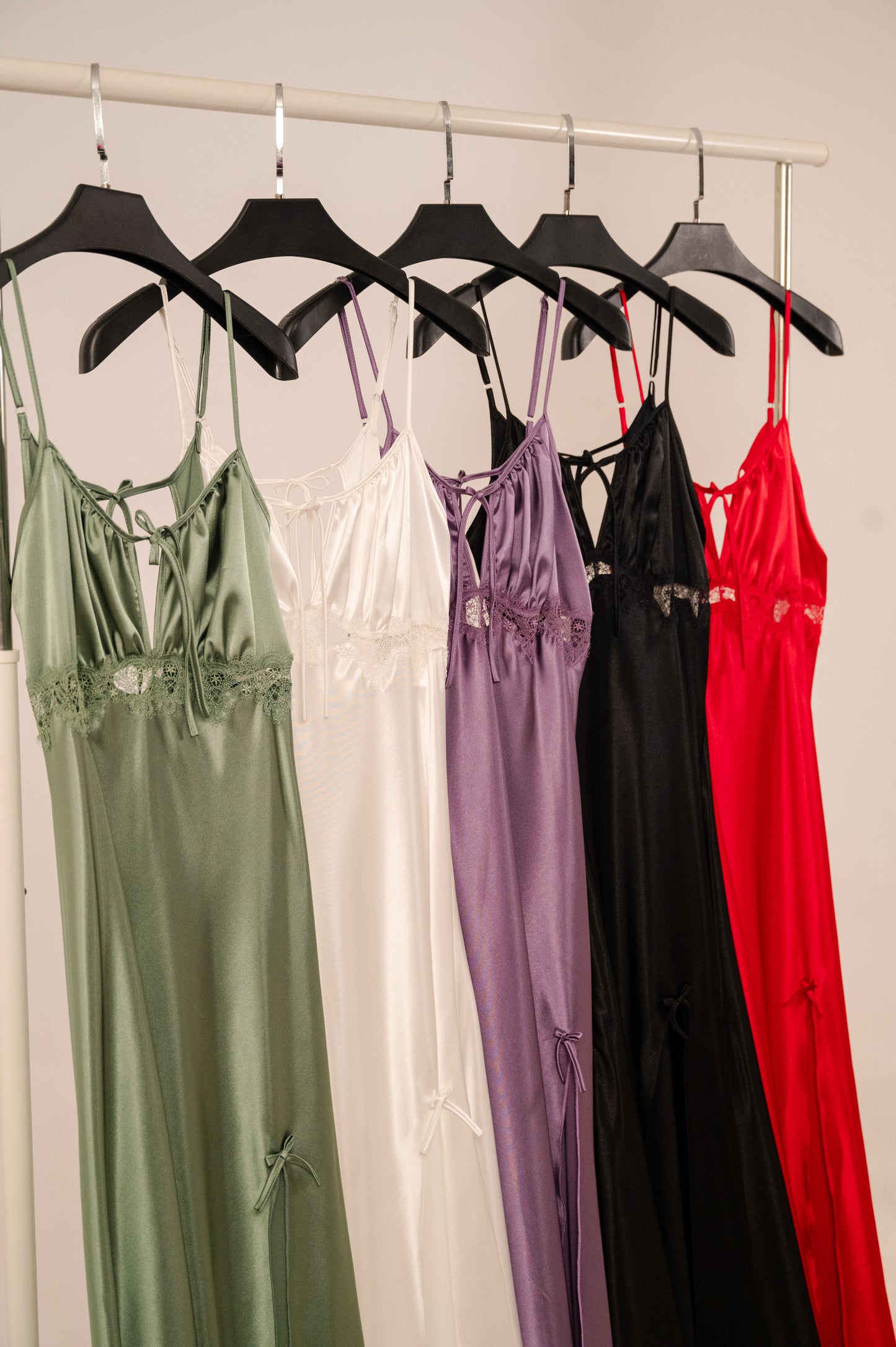 Long satin Night Dress 2749