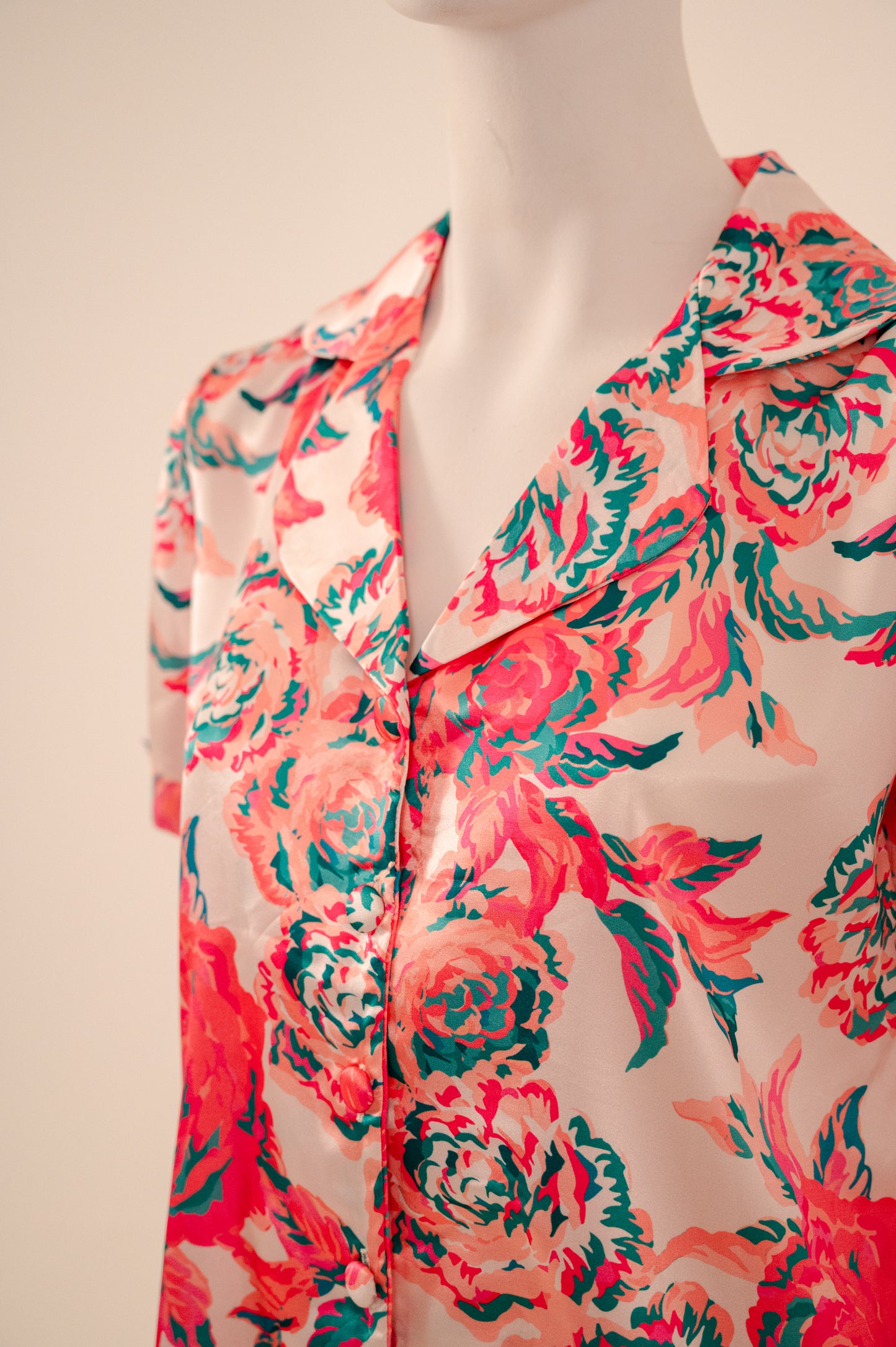 Pajama Satin Flower 8096