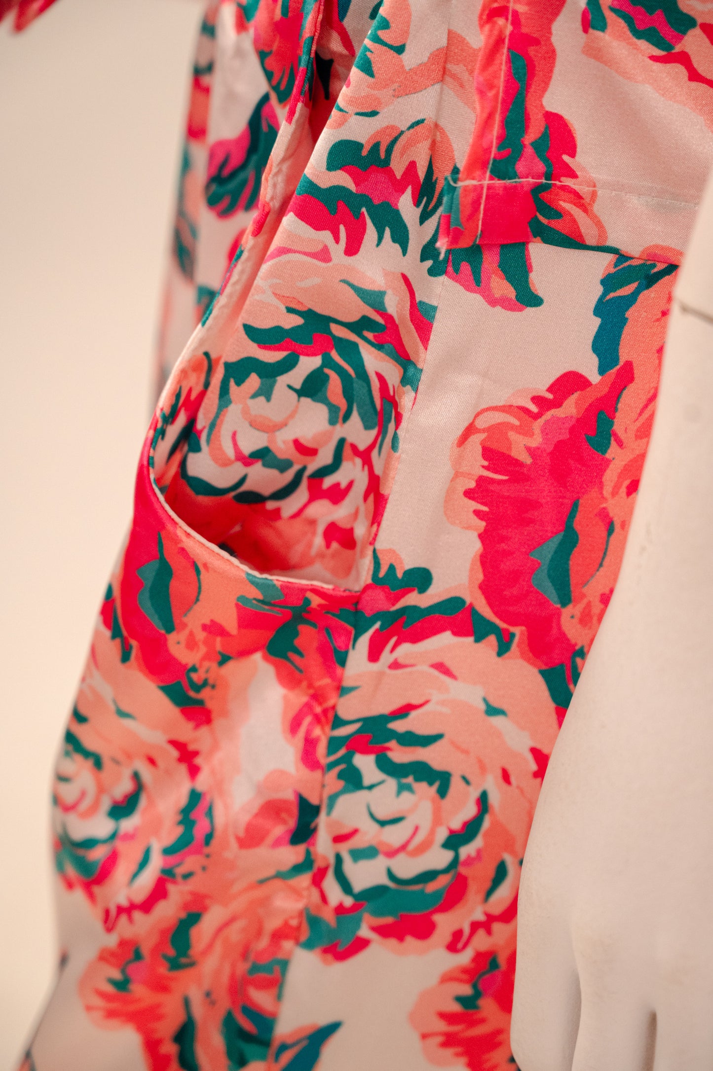 Pajama Satin Flower 8096