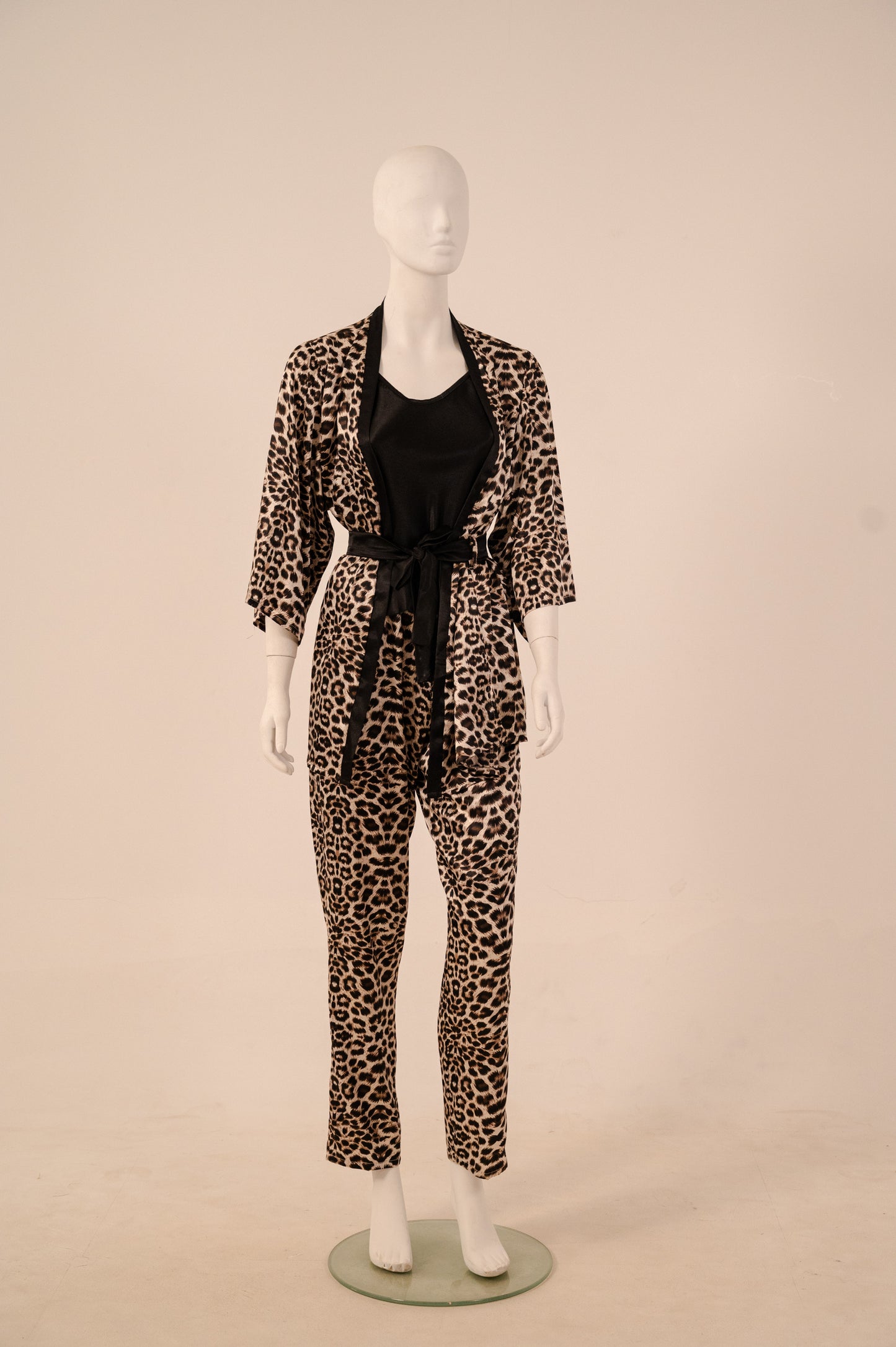 Robe Set Satin Tiger 7964