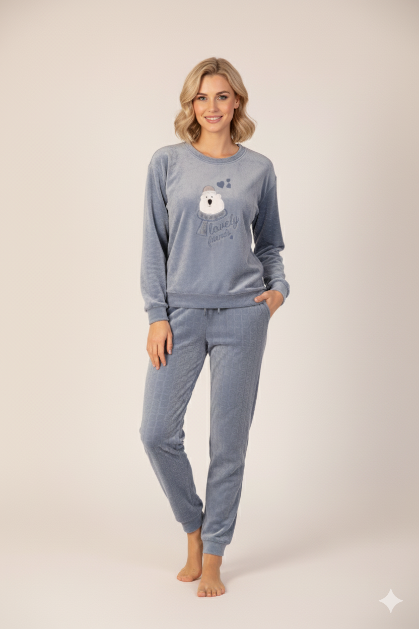 Velvet Pajama 9182