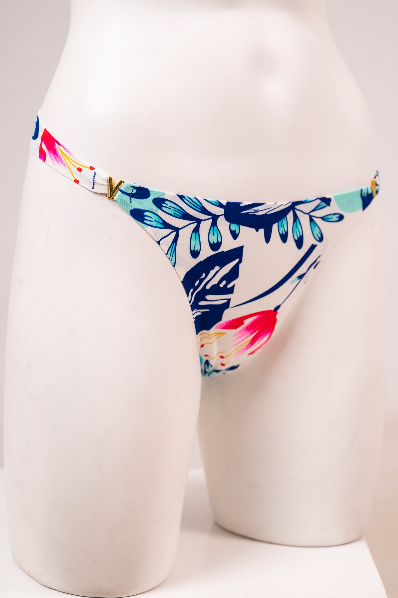 Panty Bikini 777540 Red flower