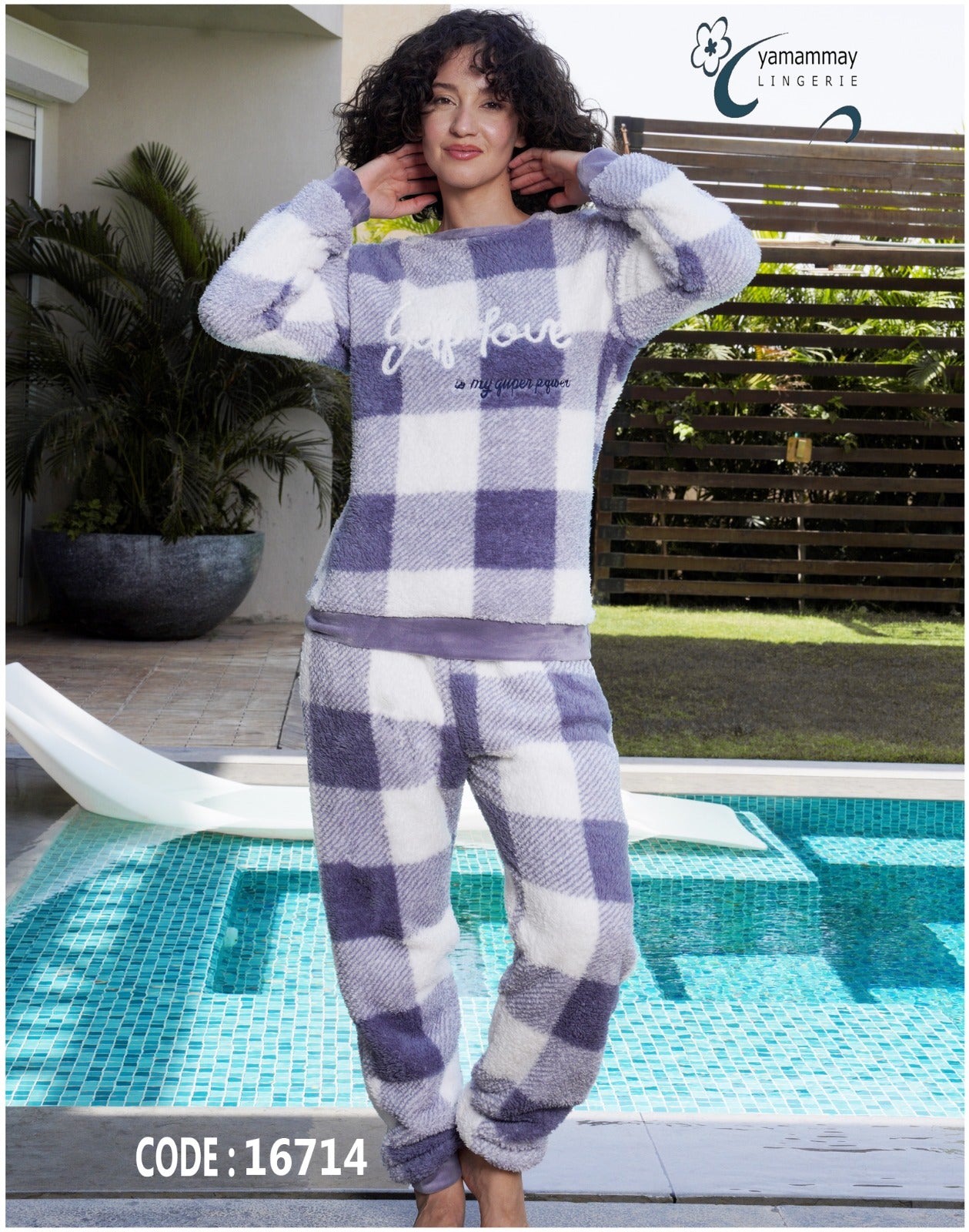 Pajama fleece 16714