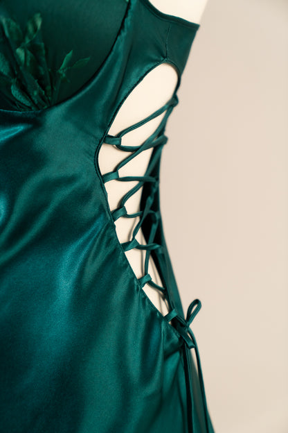 Long Satin Night Dress 2943