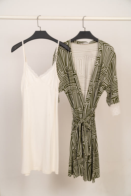 NIGHT SHIRT & ROBE 7994