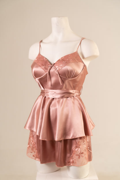 Pajama Satin Short 3585