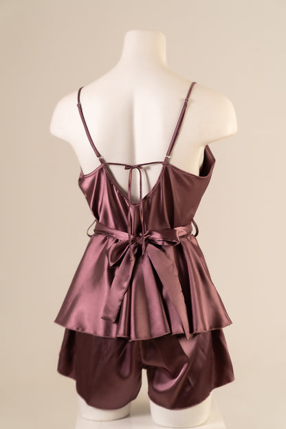 Pajama Satin Short 3585