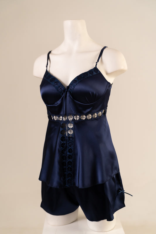 Pajama Satin Short 3693