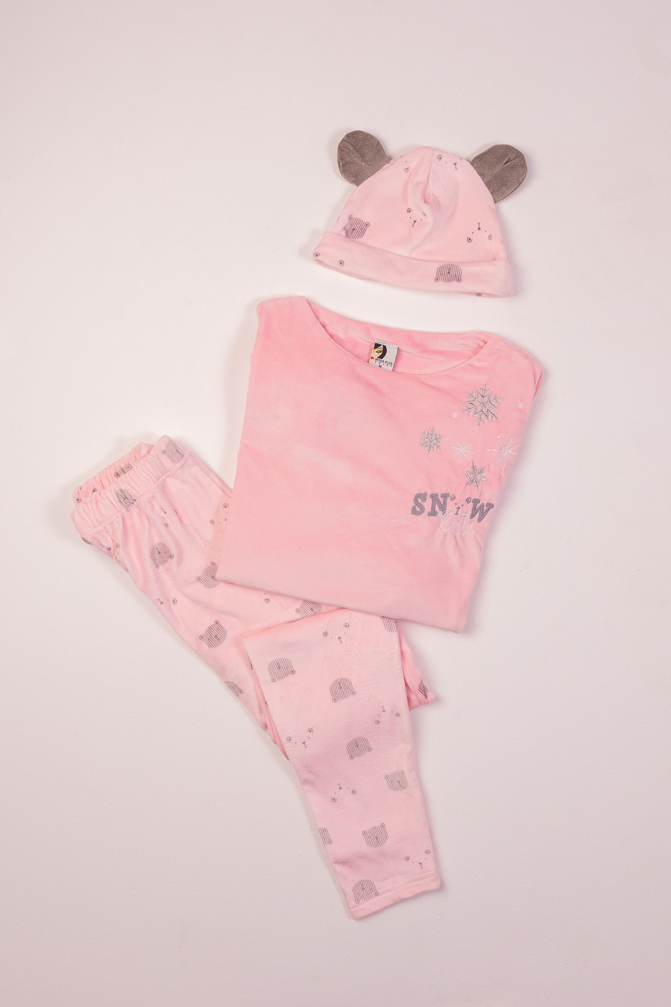 Velvet Pajama 3 pc 385