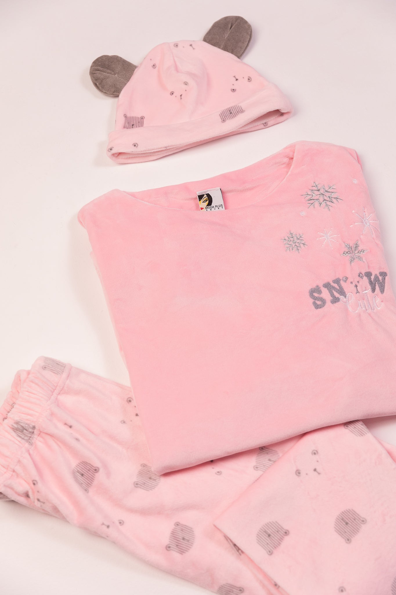 Velvet Pajama 3 pc 385