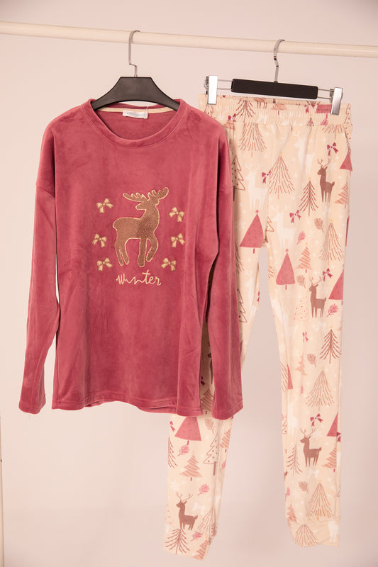 Deer Velvet pajama 16748