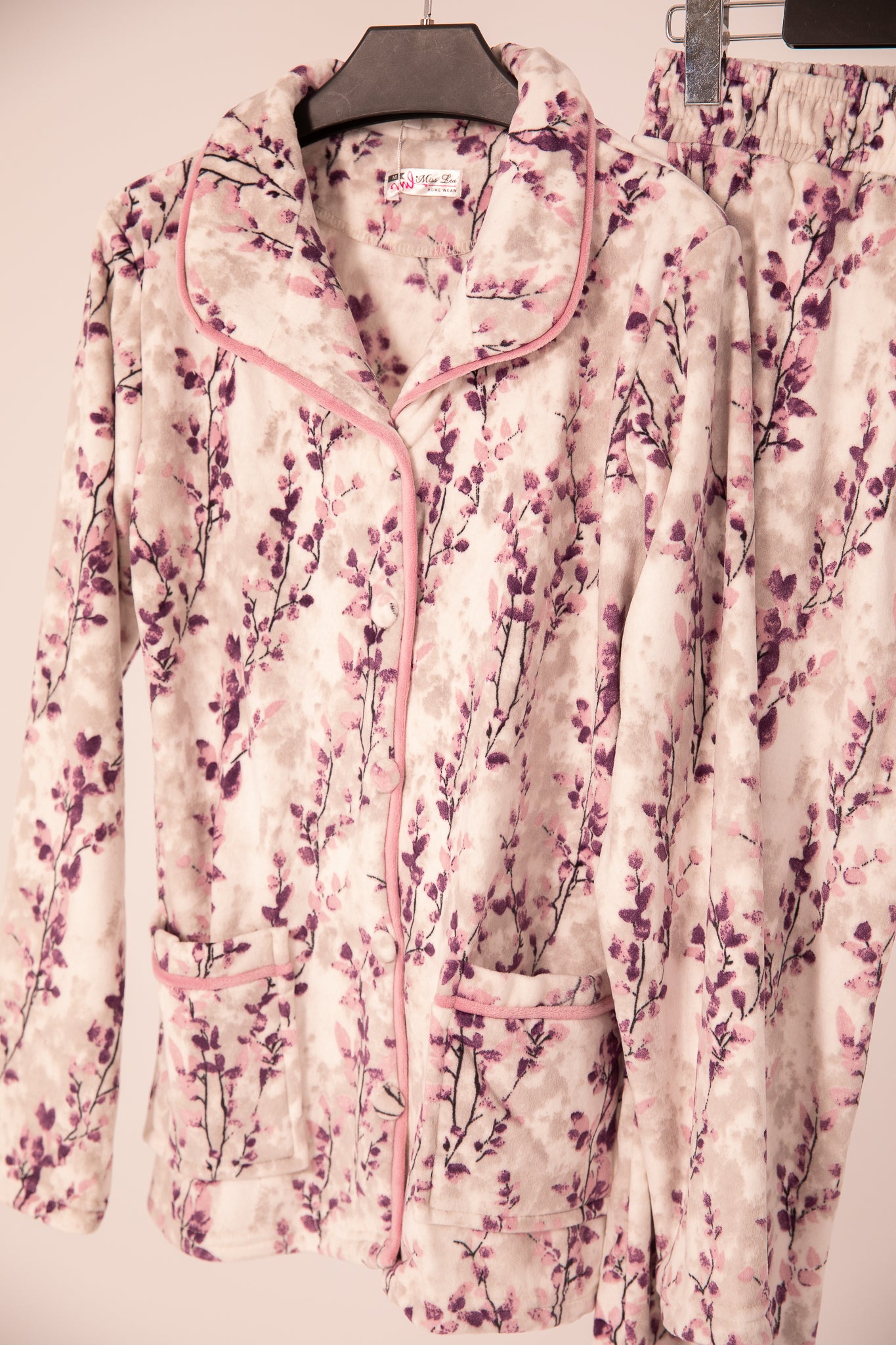 pajama buttons velvet 9074